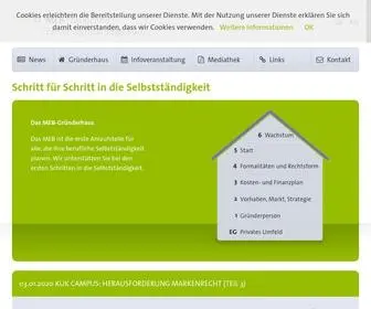 Gruenden-IN-Muenchen.de(Gründerbüro) Screenshot