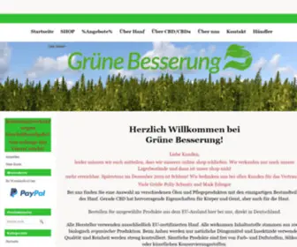 Gruene-Besserung.de(Steht zum Verkauf) Screenshot