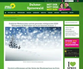 Gruene-Dahme-Spreewald.de(Zwischen Flughafen) Screenshot