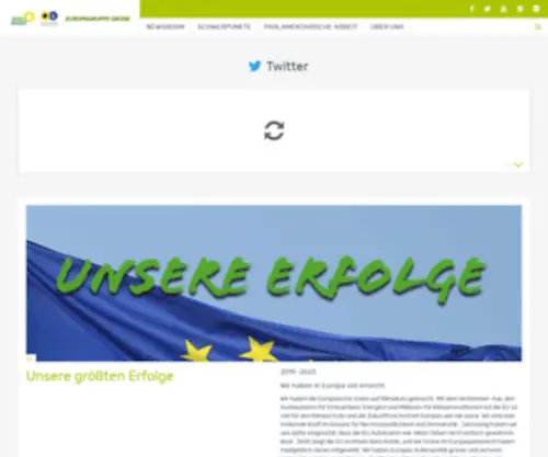 Gruene-Europa.de(Gruene Europa) Screenshot