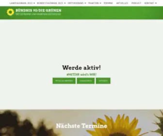 Gruene-Guetersloh.de(BÜNDNIS 90/DIE GRÜNEN) Screenshot