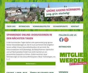 Gruene-Jugend-Nuernberg.de(Grüne Jugend Nürnberg) Screenshot