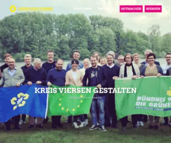 Gruene-Kreis-Viersen.de(Gemeinsam den Kreis Viersen gestalten) Screenshot