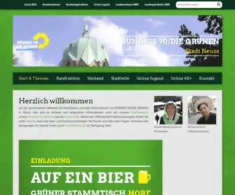 Gruene-Neuss.de(GRÜNE Neuss) Screenshot