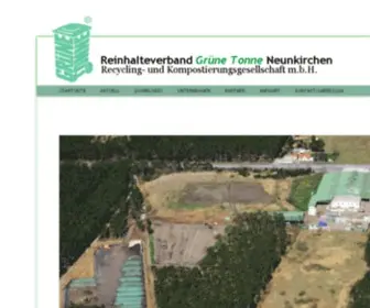 Gruene-Tonne.at(Grüne) Screenshot