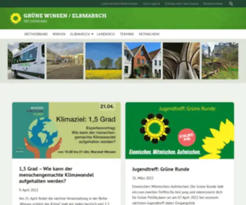 Gruene-Winsen.de(Grüne Winsen) Screenshot