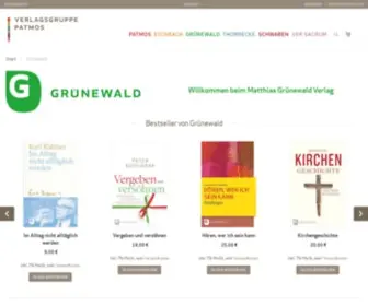 Gruenewaldverlag.de(Shop) Screenshot