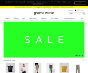 Gruenewiese-Shop.de(Gruene wiese) Screenshot