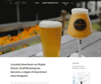 Gruff-Brewing.com(Gruff Brewing Co) Screenshot