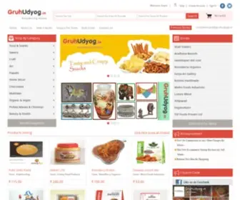 Gruhudyog.in(Largest Marketplace for India's Home Grown Products & Brands) Screenshot