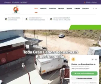 Grulosa.com(Empresa dedicada a la recolección de residuos peligrosos biológicos infecciosos (rpbi)) Screenshot