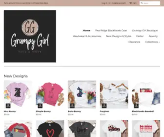 Grumpygirltees.com(Grumpy Girl Tees) Screenshot