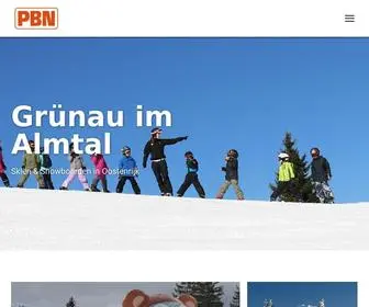 Grunau.nl(Grünau im Almtal) Screenshot