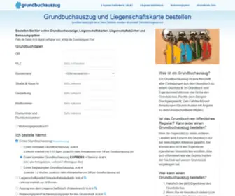 Grundbuchauszug24.de(Grundbuchauszug aus dem Grundbuchamt bestellen) Screenshot