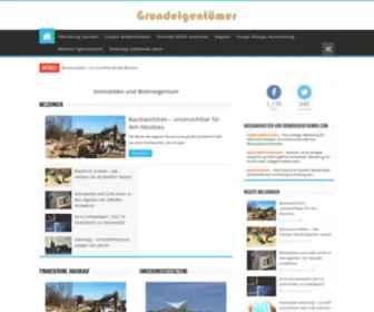 Grundeigentuemer.com(Magazin) Screenshot