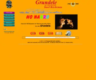 Grundele.de(Grundele Insel Reichenau) Screenshot