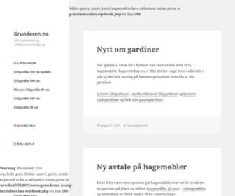 Grunderen.no(Affiliate) Screenshot