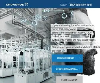 Grundfos-Eica.com(Grundfos Eica) Screenshot