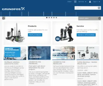 Grundfosalldos.com(Grundfos Alldos dosing pumps) Screenshot