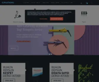 Grundig.com.tr(Türkiye) Screenshot