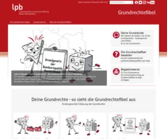 Grundrechte-Fibel.de(Grundrechtefibel) Screenshot