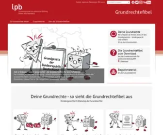 Grundrechtefibel.de(Under Attack Mode) Screenshot