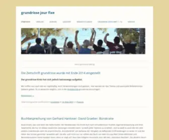 Grundrisse.net(Grundrisse jour fixe) Screenshot