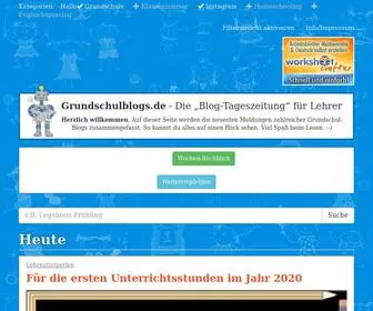 Grundschulblogs.de(Grundschulblogs) Screenshot