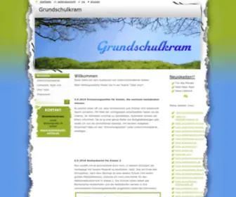 Grundschulkram.de(Grundschulkram) Screenshot