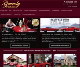 Grundy.com(Grundy Insurance) Screenshot