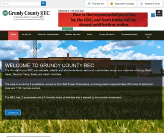 Grundycountyrecia.com(Grundy County REC) Screenshot