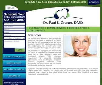 Grunerdentistry.com(Local index) Screenshot