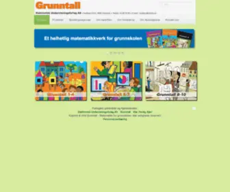 Grunntall.no(Lærebøker) Screenshot