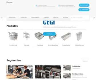 Grunox.com.br(Fogão industrial) Screenshot
