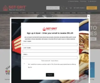 Grunt.com(Marine Corps Specialty Shop) Screenshot