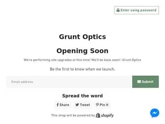 Gruntoptics.com(Grunt Optics) Screenshot