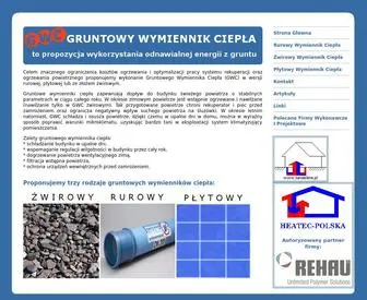 Gruntowy-Wymiennik-Ciepla.pl(Gruntowy wymiennik ciepła) Screenshot