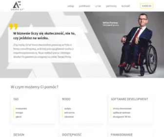Grupaaf.pl(Usługi doradztwa biznesowego) Screenshot