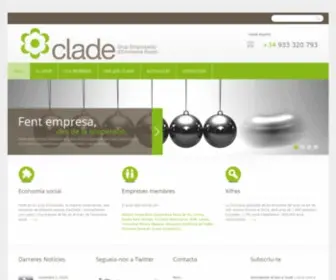 Grupclade.com(GRUP CLADE) Screenshot