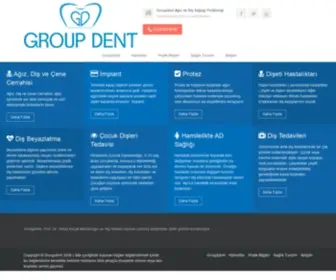 Grupdent.com.tr(Grupdent Ağız ve Diş Sağlığı) Screenshot
