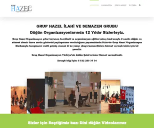 Gruphazel.com(İlahi) Screenshot