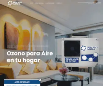 Grupo-Agua.com(Ozono para aire) Screenshot