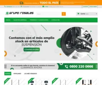 Grupo-Rosales.com.ar(Grupo Rosales Repuestos) Screenshot