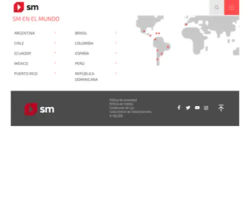 Grupo-SM.com(Grupo SM) Screenshot