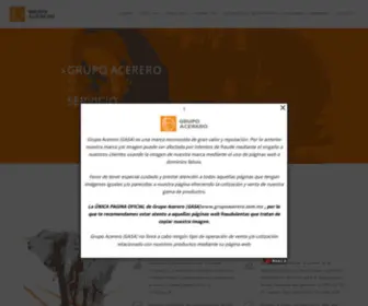 Grupoacerero.com.mx(Grupo Acerero San Luis Potosí) Screenshot