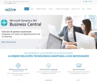 Grupoactive.es(Software gestión) Screenshot