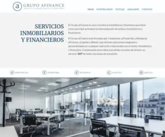 Grupoafinance.com(Grupo Afinance) Screenshot
