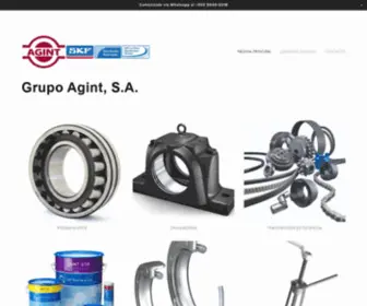 Grupoagint.com(Grupo Agint) Screenshot