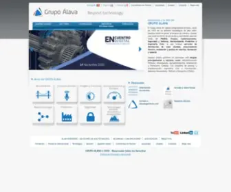 Grupoalava.com(La tecnología en la industria) Screenshot