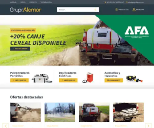 Grupoalemor.com(Grupo Alemor SRL) Screenshot